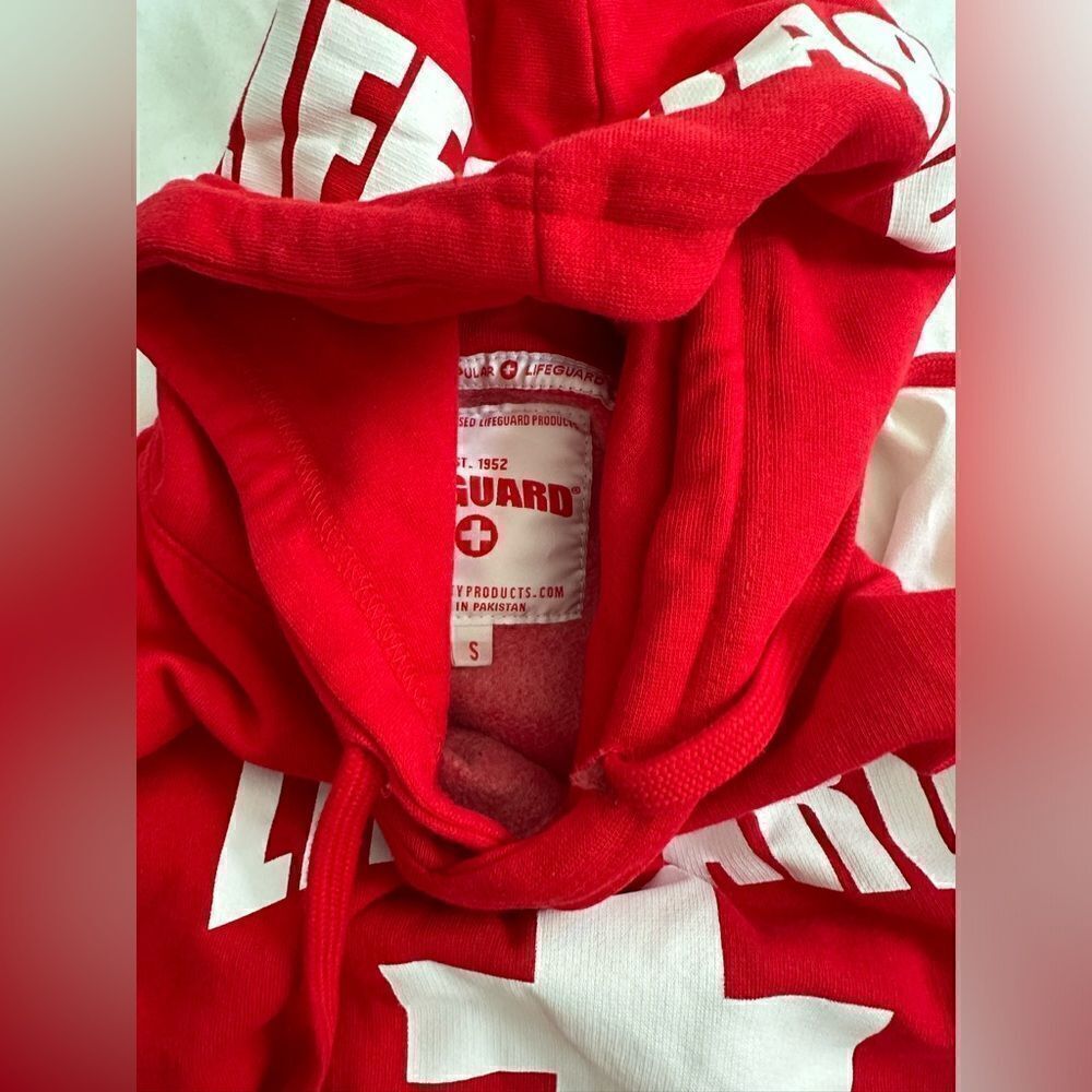 Lifeguard women hoodie sweatshirt size S - Picture 2 of 2